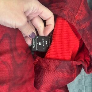 Nike Dri-FIT Red Athletic hoodie